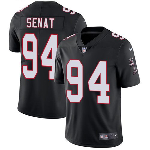 Nike Men & Women & Youth Falcons 94 Deadrin Senat Black NFL Vapor Untouchable Limited Jersey,We sell and wholesale Nike Men & Women & Youth Falcons 94 Deadrin Senat Black NFL Vapor Untouchable Limited Jersey on line form chian!